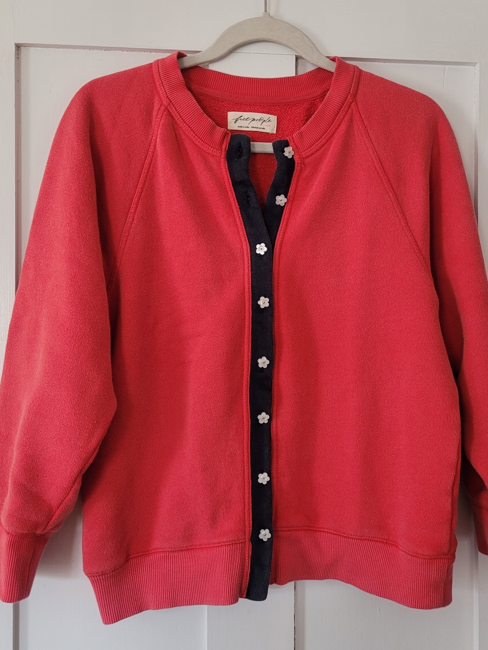 Free People Junior Sweatshirt Cardi - Picture 4 of 7